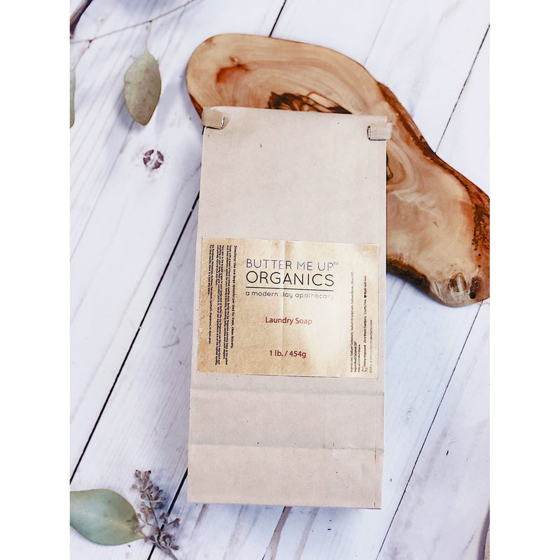 Butter Me Up Organics All Natural Laundry Soap / Organic Laundry Detergent / All-Natural Powdered Laundry Soap – Eco-Friendly & Non-Toxic Detergent for Sensitive Skin Home