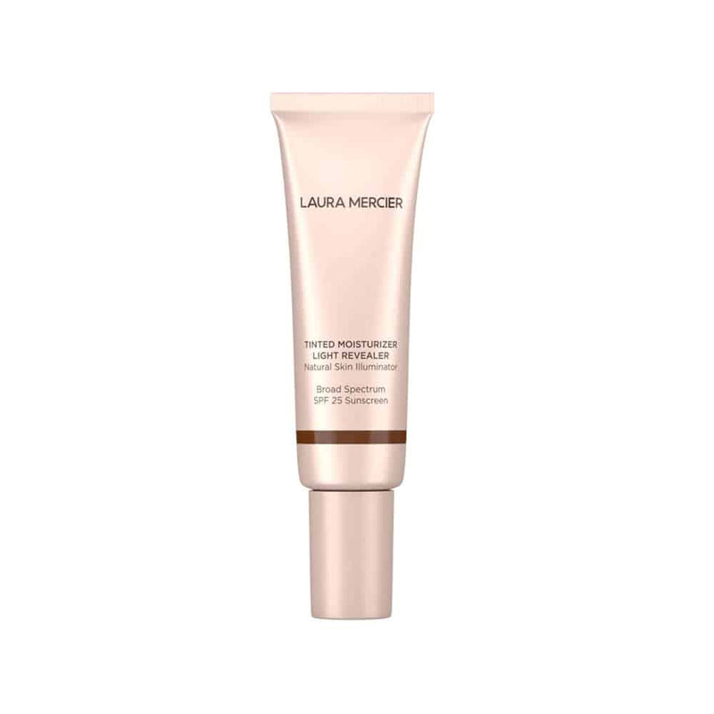 Nava Beauty Laura Mercier Tinted Moisturizer Light Revealer Natural Skin Illuminator SPF 25 White Smoke 6C1 Cacao