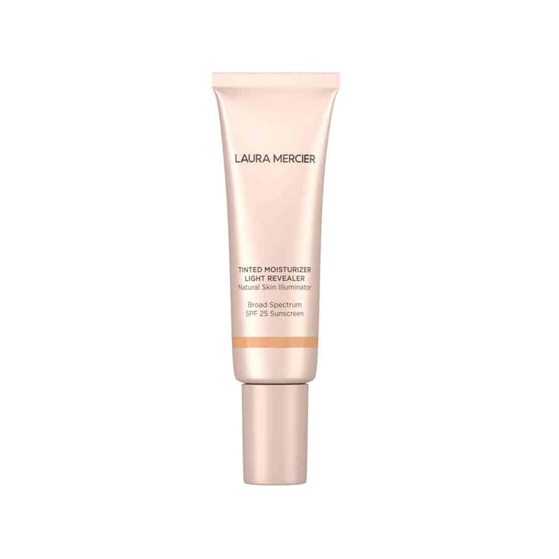 Nava Beauty Laura Mercier Tinted Moisturizer Light Revealer Natural Skin Illuminator SPF 25 White Smoke 2N1 Nude