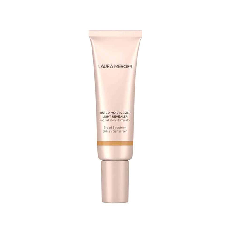 Nava Beauty Laura Mercier Tinted Moisturizer Light Revealer Natural Skin Illuminator SPF 25 White Smoke 4W1 Tawny
