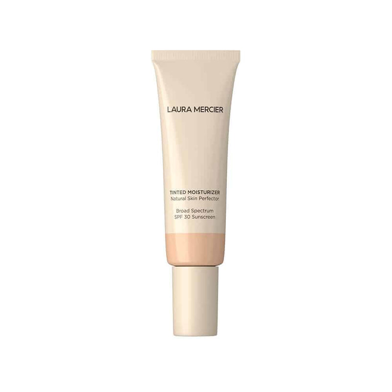 Nava Beauty Laura Mercier Tinted Moisturizer Natural Skin Perfector SPF 30 White Smoke PETAL