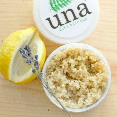 Una Biologicals® Lemongrass Lavender Sugar Scrub | Natural Bath | Una Biologicals Sugar Scrub