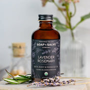 Chagrin Valley Soap & Salve Bath & Body Oil: Lavender Rosemary Body Oil
