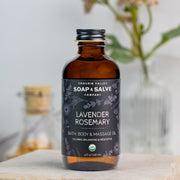 Chagrin Valley Soap & Salve Bath & Body Oil: Lavender Rosemary Body Oil