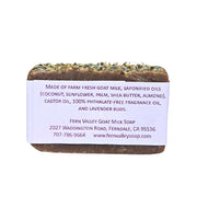 Fern Valley Soap Handmade Goat Milk Soap | Moisturizing Lavender and Black Amber Goat Milk Soap