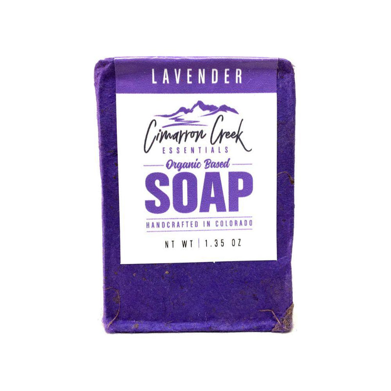 Cimarron Creek Essentials Lavender Organic Bar Soap 5.4oz Bath & Body
