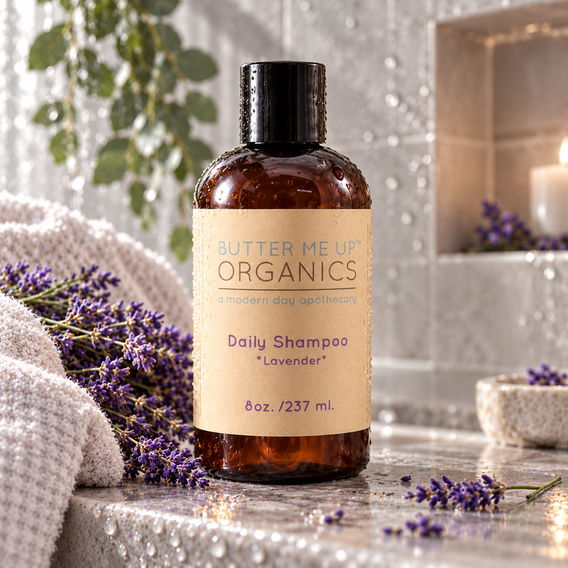 Butter Me Up Organics Organic Conditioner Hair Dark Gray