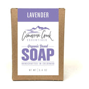 Cimarron Creek Essentials Lavender Organic Bar Soap 5.4oz Bath & Body