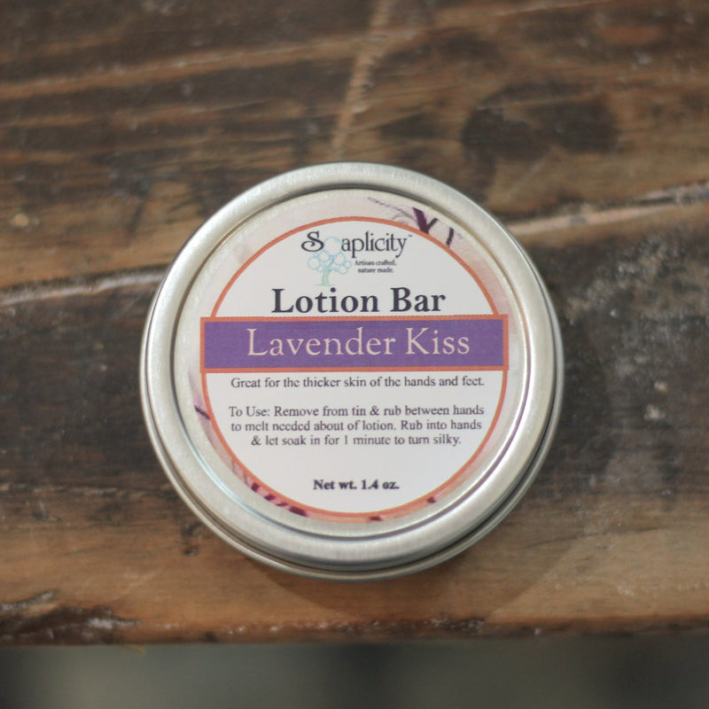Soaplicity Lavender Kiss Lotion Bar Lotion Bar