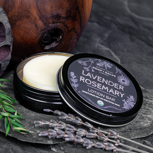 Chagrin Valley Soap & Salve Lotion Bar: Lavender Rosemary Lotion Bar