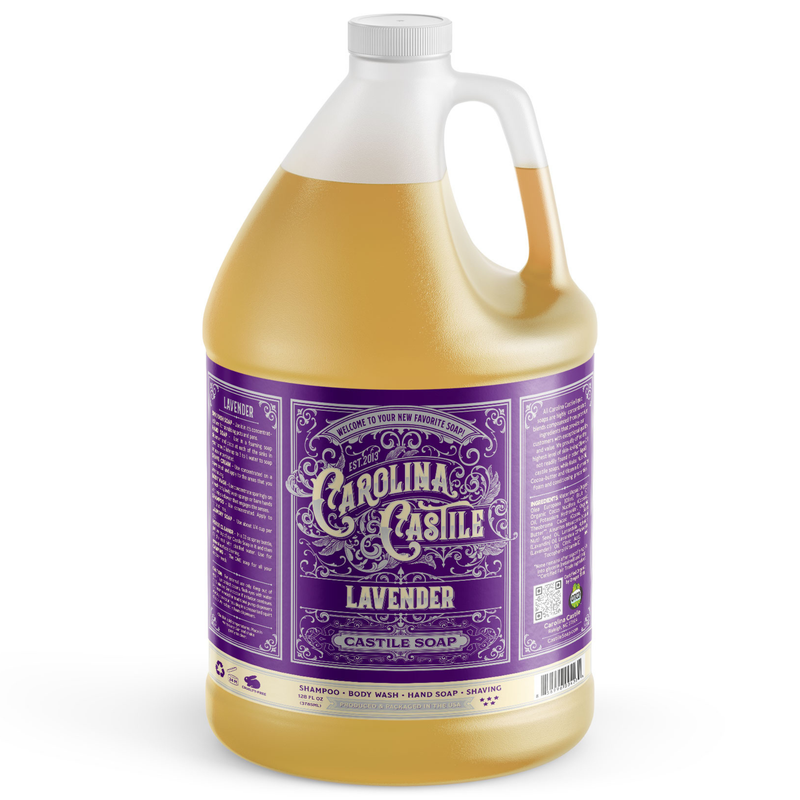 Carolina Castile Soap Lavender Castile Soap White Smoke 1 Gallon