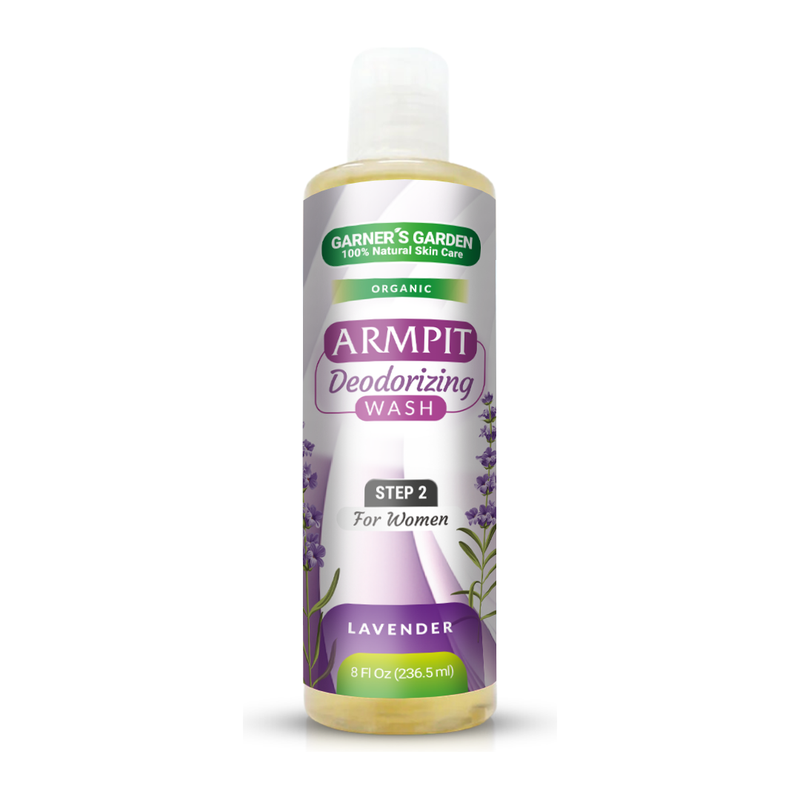 Garner's Garden Armpit Deodorizing Foaming Wash | Organic | Oxygenated Armpit Wash