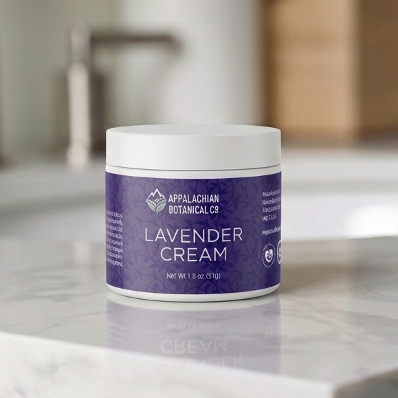 Appalachian Botanical Co. Lavender Cream Skin cream Gray 1.8 oz,4 oz,0.25 oz