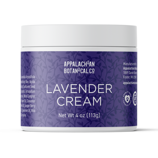Appalachian Botanical Co. Lavender Cream Skin cream Black 1.8 oz,4 oz,0.25 oz
