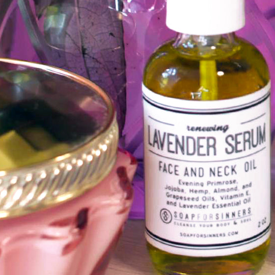 Soap for Sinners Lavender Serum 2oz Oil