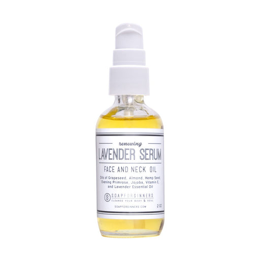 Soap for Sinners Lavender Serum 2oz Oil
