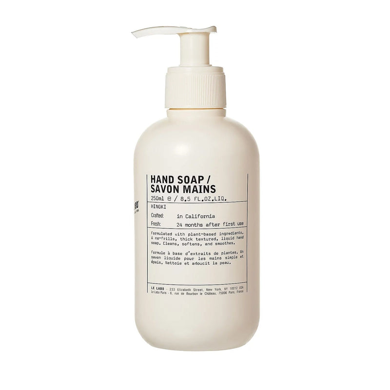 Nava Beauty Le Labo Hinoki Hand Soap 8.5 Oz Bath & Body White Smoke