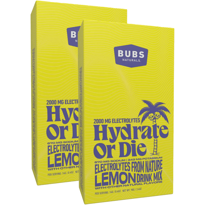 Bubs Naturals - Hydrate Or Die Packs