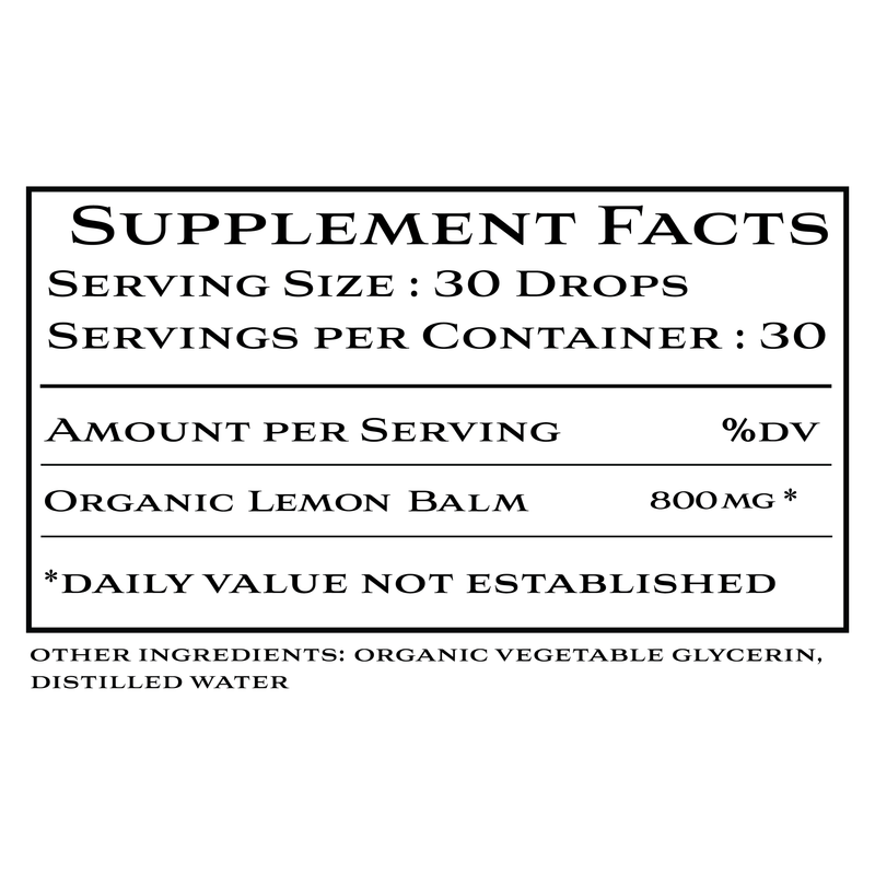 Khroma Herbal Products Organic Lemon Balm