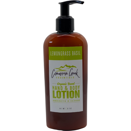 Cimarron Creek -Lemongrass Basil Organic Hand & Body Lotion