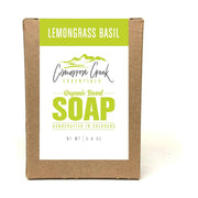 Cimarron Creek Essentials Lemongrass Basil Organic Bar Soap 5.4oz Bath & Body