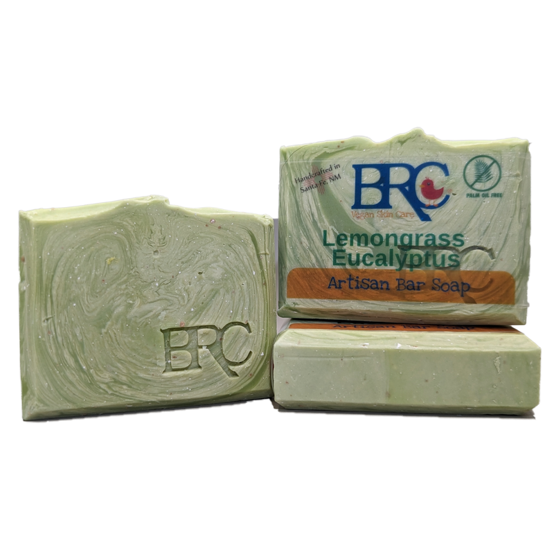 By Robin Creations Lemongrass Eucalyptus Natural Artisan Bar Soap Bar Soap
