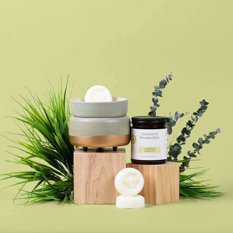 Fontana Candle Co Lemongrass Eucalyptus Wax Melts Wax Melts Khaki
