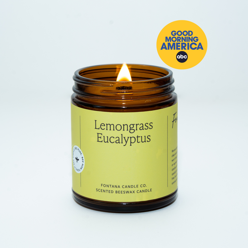 Fontana Candle Co Lemongrass Eucalyptus Jar Candle Candles
