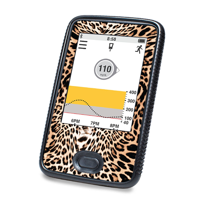 Peelz Leopard Print Designed for DEXCOM G6 Touchscreen Receiver Peelz/Stickers