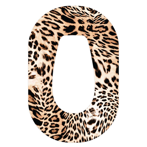 Peelz Leopard Print Dexcom G6 Patch Tape - Pump Peelz Patch Medical Tape