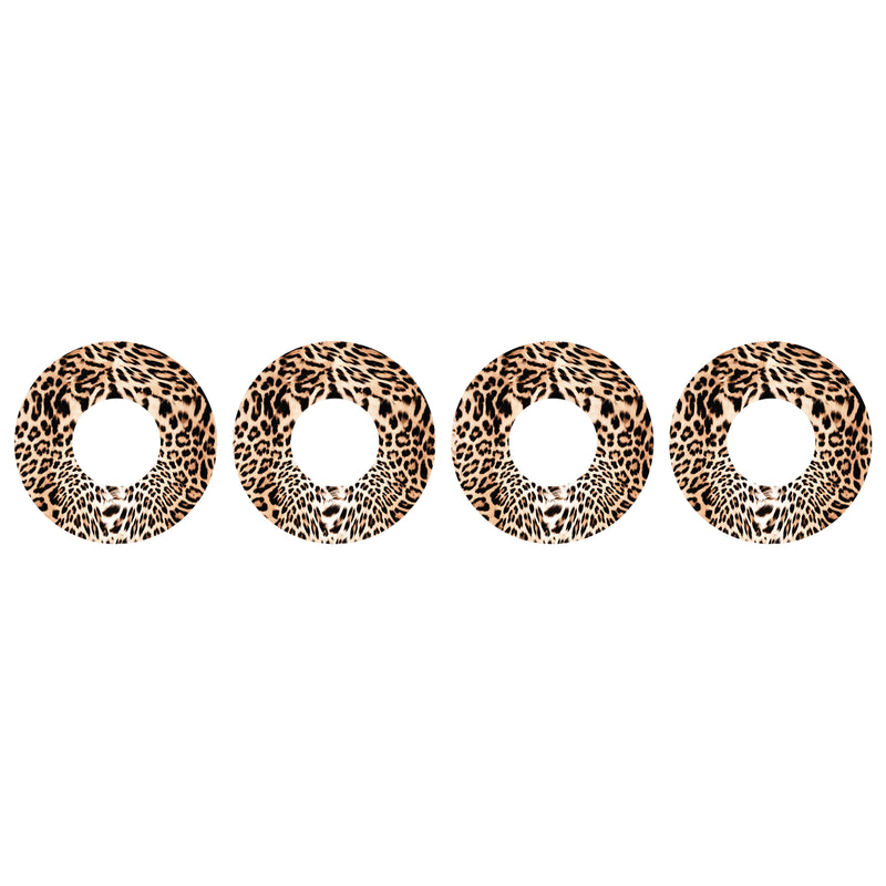 Peelz Leopard Print Patch  Tape Designed for the FreeStyle Libre 2 Patch Medical Tape