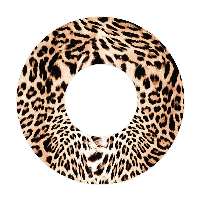 Peelz Leopard Print Patch  Tape Designed for the FreeStyle Libre 2 Patch Medical Tape