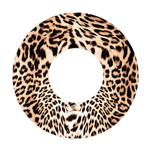Peelz Leopard Print Patch  Tape Designed for the FreeStyle Libre 2 Patch Medical Tape