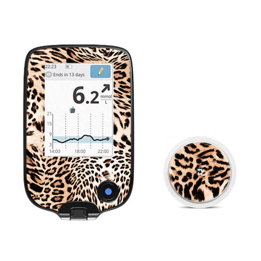 Peelz Leopard Print for Freestyle Libre 2 Peelz/Stickers