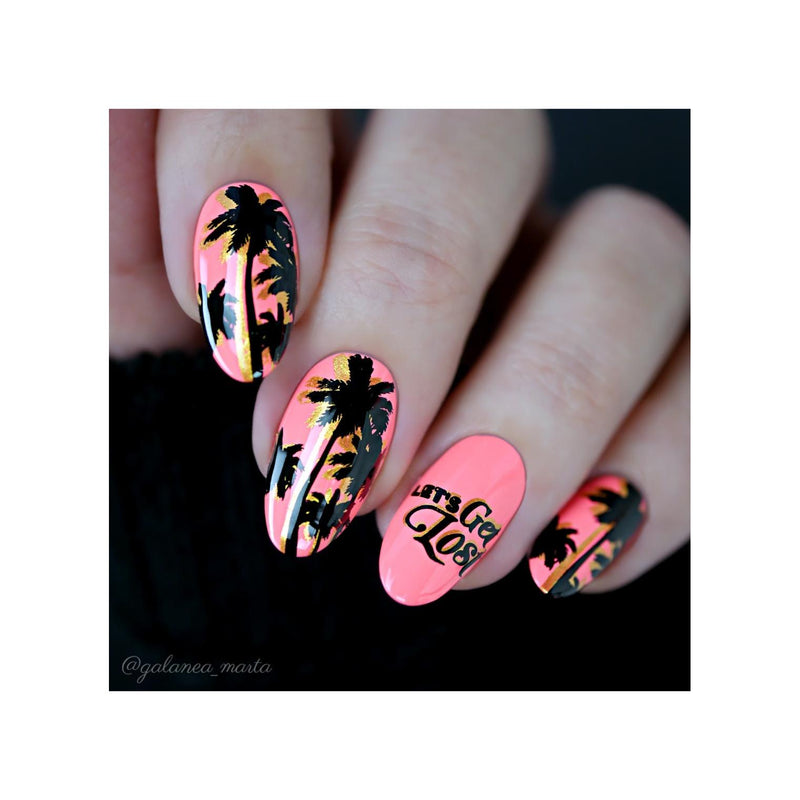 UberChic Beauty Let's Get Lost Stamping Plate