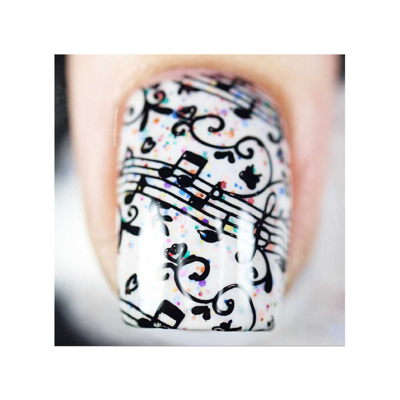 UberChic Beauty Let's Rock Stamping Plate