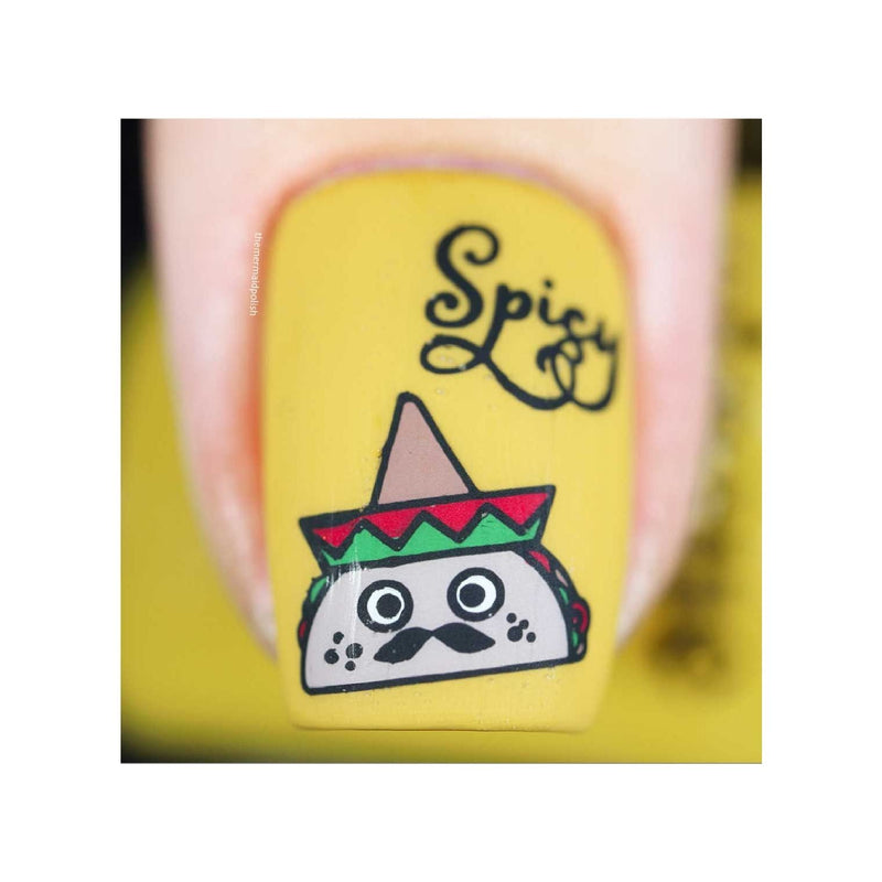 UberChic Beauty Let's Taco Bout It Stamping Plate
