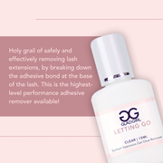 GladGirl Letting Go - Eyelash Extension GBL Free Gel Glue Remover Glue & Remover