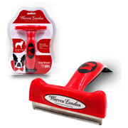 Warren London De-Shedding Dog Brush for Short Hair (<1") Leashes, Collars & Accessories