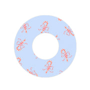 Peelz Candy Cane Lane Freestyle Libre 2 Patch Tape - Pump Peelz Patch Medical Tape