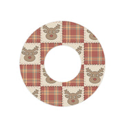 Peelz Rustic Reindeer Freestyle Libre 2 Patch Tape - Pump Peelz Patch Medical Tape