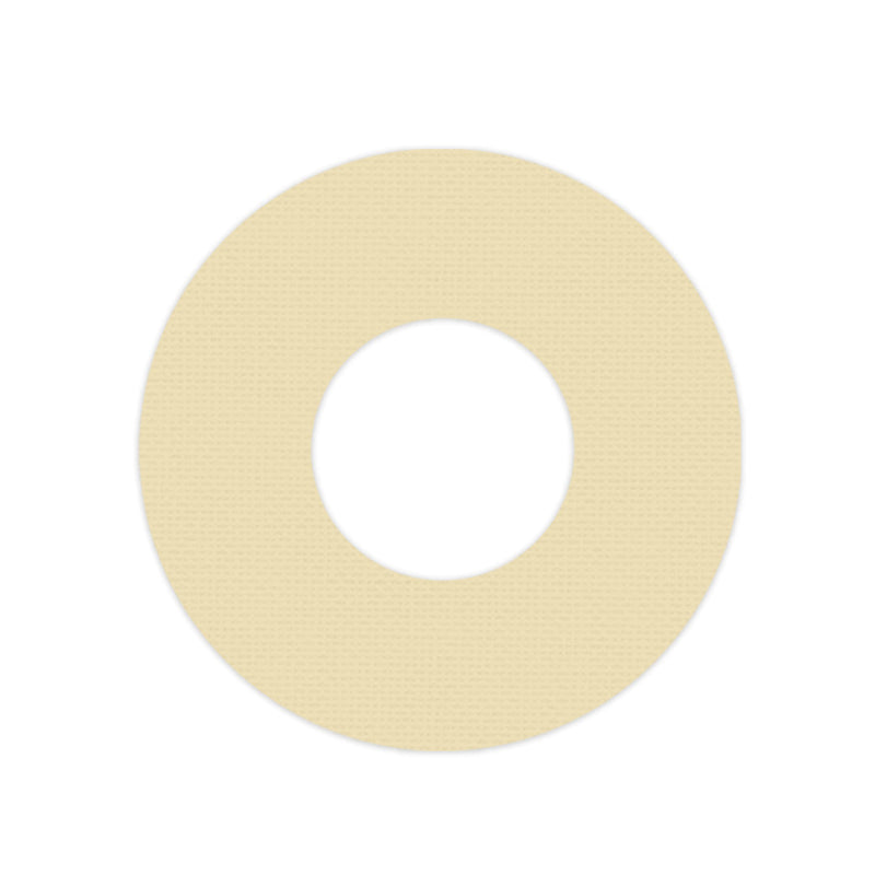 Peelz Solid Color Buttermilk Freestyle Libre 2 Patch Tape - Pump Peelz Patch Medical Tape