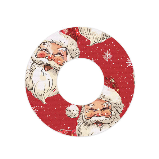 Peelz Jolly Old Saint Nick Freestyle Libre 2 Patch Tape - Pump Peelz Patch Medical Tape