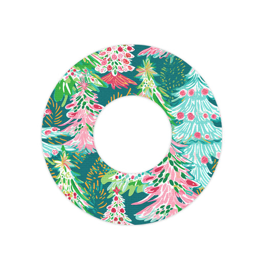Peelz Festive Forest Freestyle Libre 2 Patch Tape - Pump Peelz Patch Medical Tape