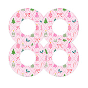 Peelz Coquette Christmas Freestyle Libre 2 Patch Tape - Pump Peelz Patch Medical Tape