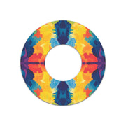 Peelz Bright Tie Dye Freestyle Libre 2 Patch Tape - Pump Peelz Patch Medical Tape