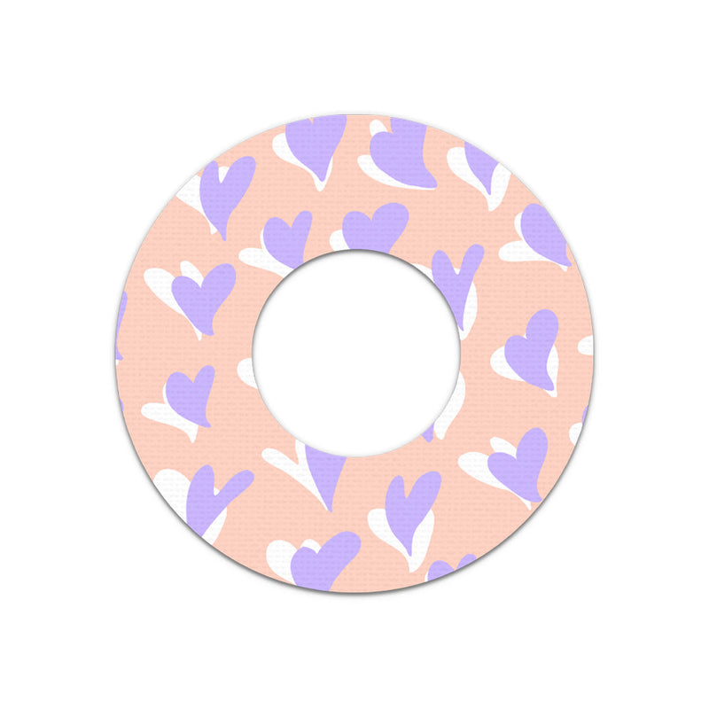 Peelz Lavender Love Freestyle Libre 2 Patch Tape - Pump Peelz Patch Medical Tape
