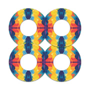 Peelz Bright Tie Dye Freestyle Libre 2 Patch Tape - Pump Peelz Patch Medical Tape