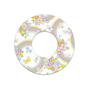 Peelz Rainbow Blooms Freestyle Libre 2 Patch Tape - Pump Peelz Patch Medical Tape