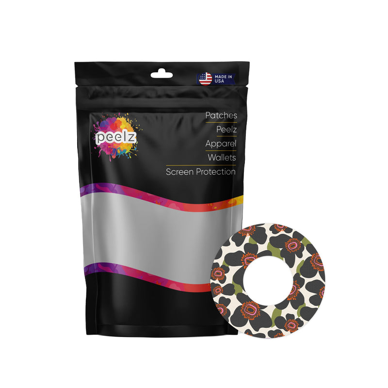 Peelz Petal Crush Freestyle Libre 2 Patch Tape - Pump Peelz Patch Medical Tape